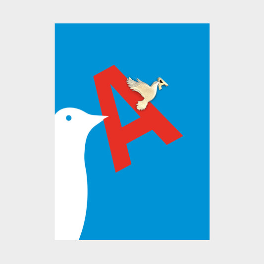 Gioiello della Pace, detail Poster Peace&War di Armando Milani