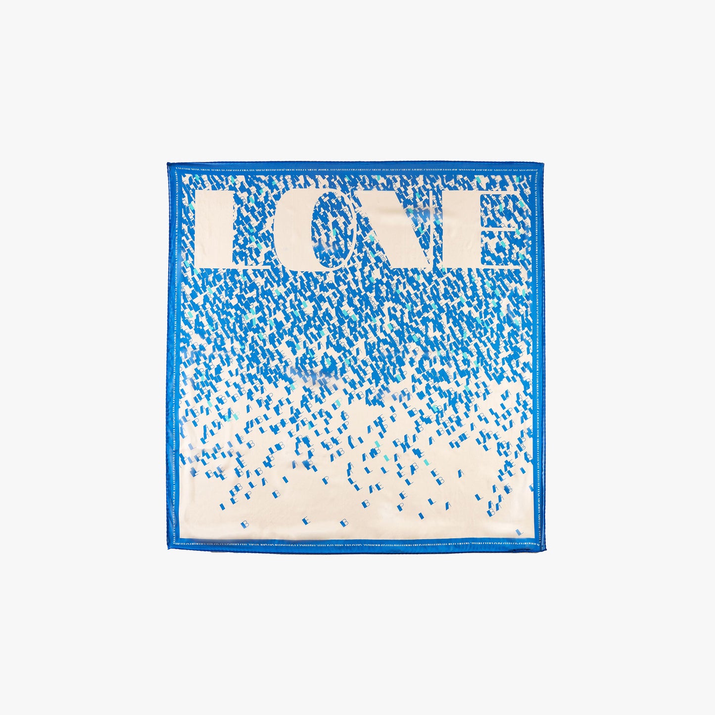 Signature Pure Silk Foulard – Y2024 Love Edition