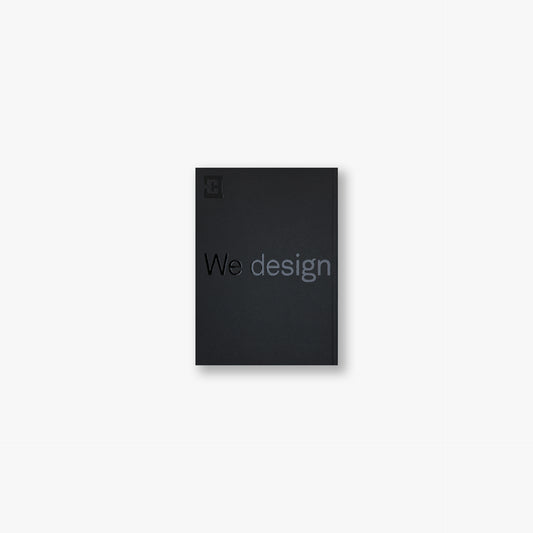 "We Design" Studio Sketchbook – Matte Black