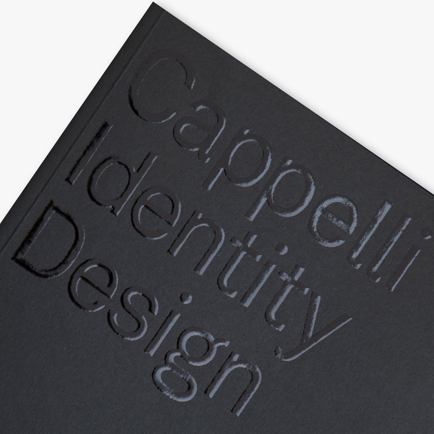 "We Design" Studio Sketchbook – Matte Black