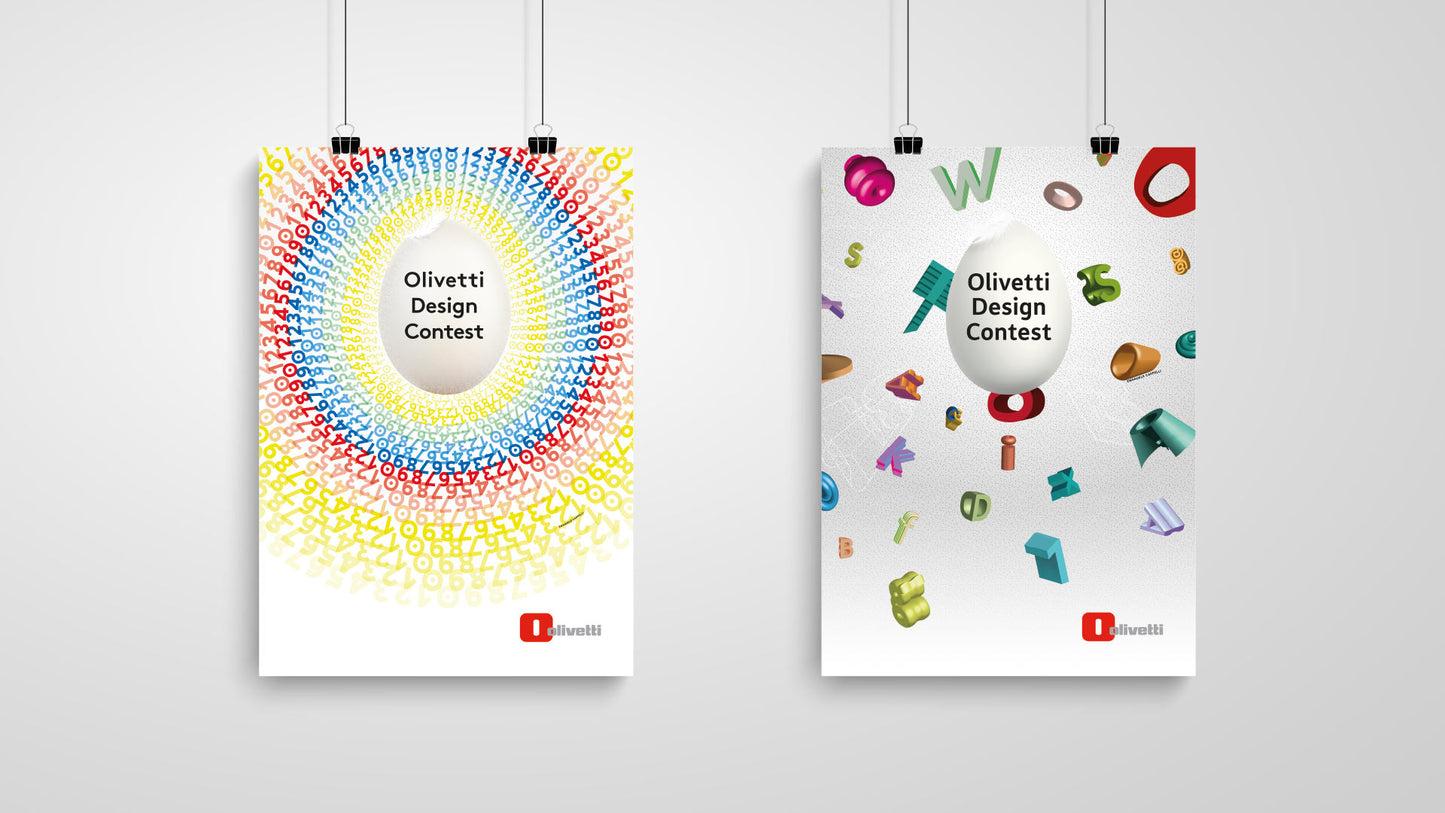 “Olivetti Design Contest 2017” Limited Edition Poster — Emanuele Cappelli