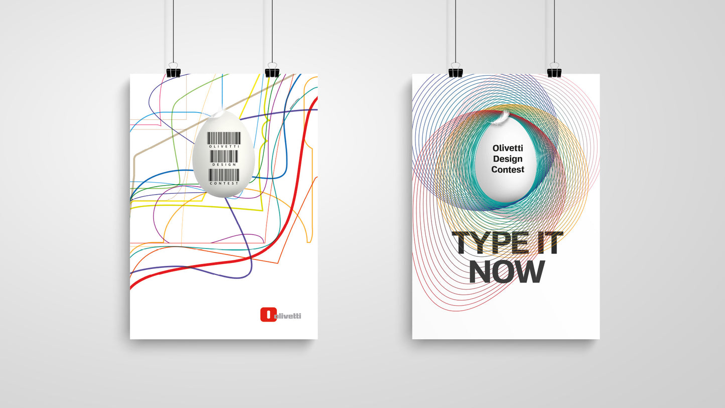 Olivetti Design Contest 2018” Limited Edition Poster — Emanuele Cappelli