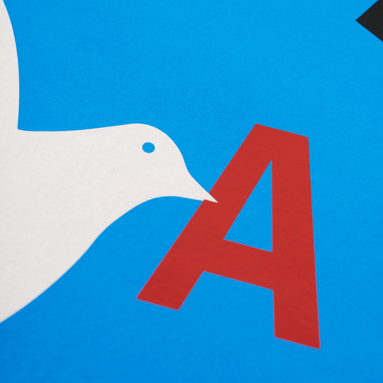 Detail Poster Peace&War di Armando Milani, Hats Art Gallery